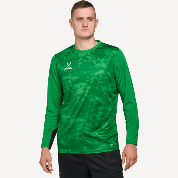 Свитер вратарский JOGEL DIVISION PerFormDRY GK Splash, зеленый