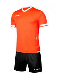 Футбольная форма KELME Short Sleeve Football Set (Orange/Black)