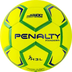 Мяч ганд. PENALTY HANDEBOL H3L ULTRA FUSION X, 5203632600-U, р.3, PU, термосшивка, жел