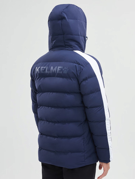 Пуховик KELME Short Cotton Clothes Dark Blue