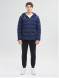 Пуховик KELME Short Cotton Clothes Dark Blue