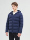Пуховик KELME Short Cotton Clothes Dark Blue