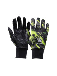 Перчатки KELME Cold Gloves (Black/Light Green)