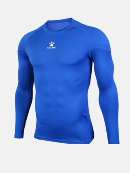 Термобелье (верх) KELME Long-Sleeved Tights Blue