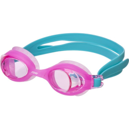 Очки для плавания Atemi KIDS High Pace, силикон , Цвет:Сиренево-бирюзовый, KHP01LPGR