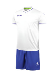 Футбольная форма KELME Short Sleeve Football Set (White/Blue)