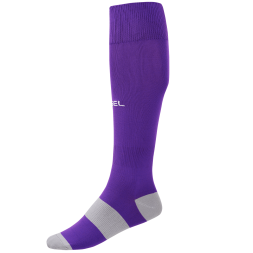 Гетры футбольные JÖGEL CAMP BASIC SOCKS, фиолетовый/серый/белый