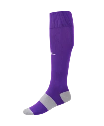 Гетры футбольные JOGEL CAMP BASIC SOCKS, фиолетовый/серый/белый