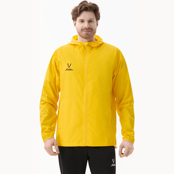Куртка ветрозащитная JOGEL CAMP Rain Jacket, желтый