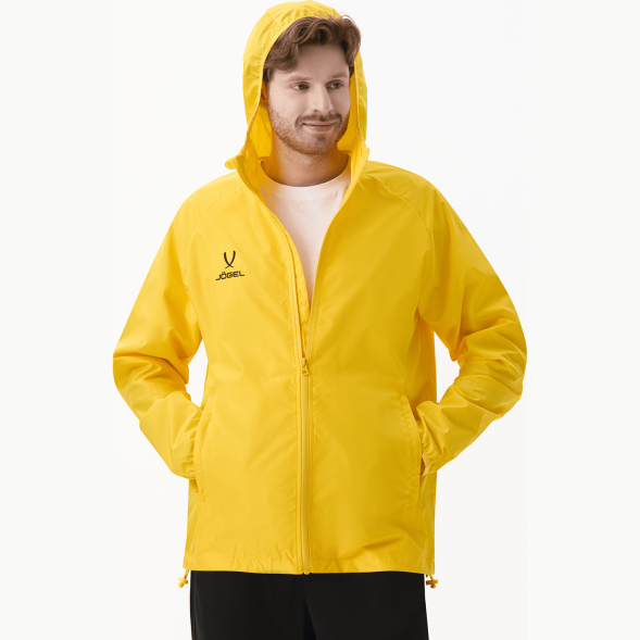 Куртка ветрозащитная JOGEL CAMP Rain Jacket, желтый