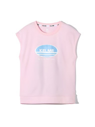 Детская майка KELME Girls Short Sleeve T-Shirt Pink