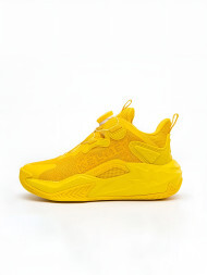 Детские баскетбольные кроссовки KELME Children's Basketball Shoes Yellow