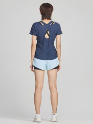 Женская футболка KELME Function Short T Dark Blue