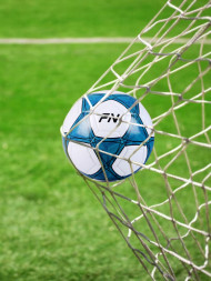 Футбольный мяч FN Football Ball (Машинная сшивка) (White/Blue)