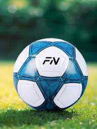 Футбольный мяч FN Football Ball (Машинная сшивка) (White/Blue)
