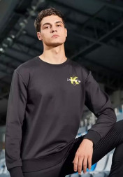 Свитшот KELME Knit Crew Neck Sweater Black