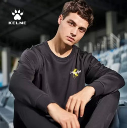 Свитшот KELME Knit Crew Neck Sweater Black