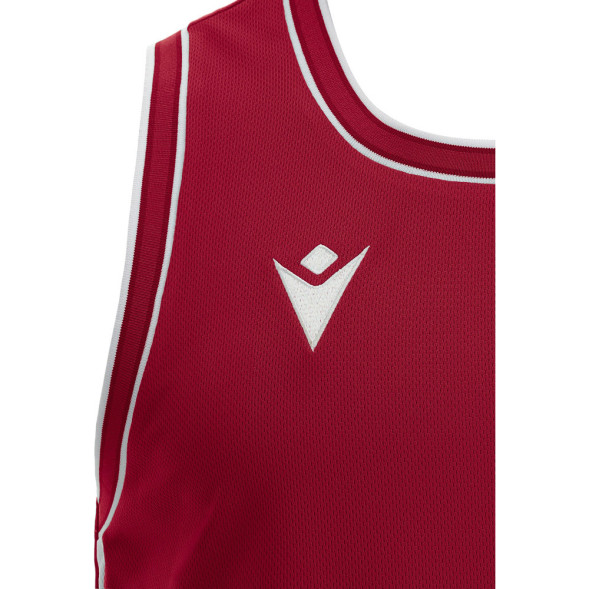 Майка баскетбольная унисекс MACRON Plutonium, 40410201-RD-2XL, размер 2XL, красный