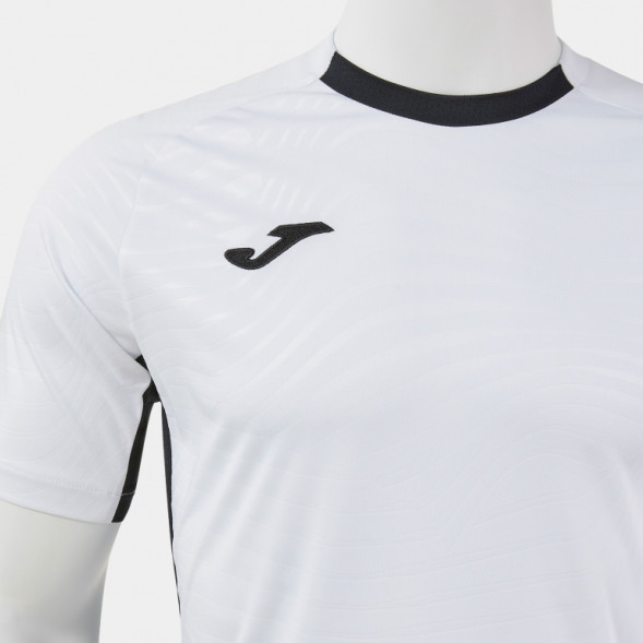 ФУТБОЛКА С КОРОТКИМ РУКАВОМ KICK PRO БЕЛЫЙ ЧЕРНЫЙ