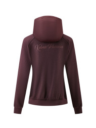Толстовка KELME Knitted Patchwork Coat Burgundy