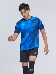 Футболка KELME Short Sleeve Football Shirt Blue