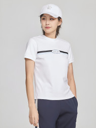 Футболка KELME Round Neck Short Sleeve T-Shirt White