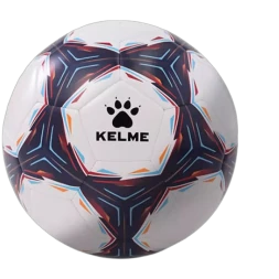 Мяч футбольный KELME Machine Stitched Football (White/Dark Blue)