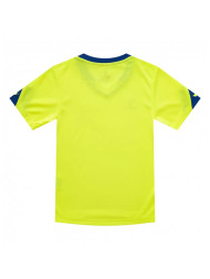 Детская футбольная форма KELME Short Sleeve Football Uniform (Citric/Blue)