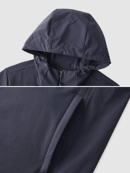 Ветровка KELME Hooded Woven Jacket Dark Blue