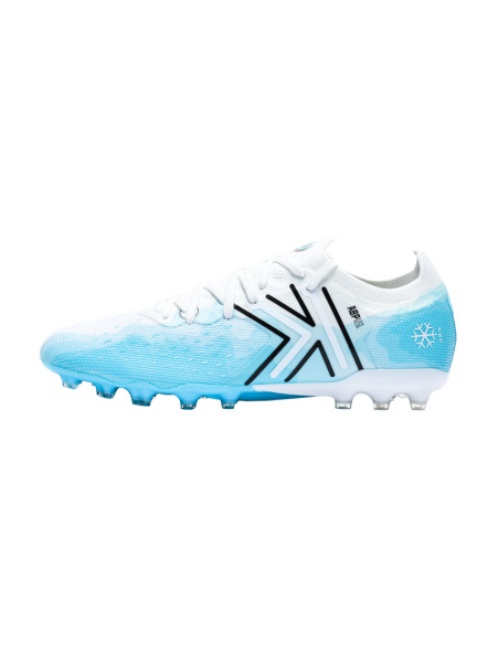 Бутсы KELME Men's Football Shoes (MG) (White/Light Blue)