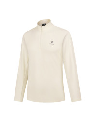 Олимпийка KELME Half Placket Long Sleeve T-shirt White