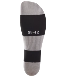 Гетры футбольные JOGEL CAMP BASIC SOCKS, черный/серый/белый