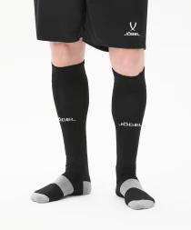 Гетры футбольные JOGEL CAMP BASIC SOCKS, черный/серый/белый