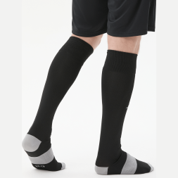 Гетры футбольные JÖGEL CAMP BASIC SOCKS, черный/серый/белый