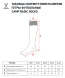 Гетры футбольные JOGEL CAMP BASIC SOCKS, черный/серый/белый