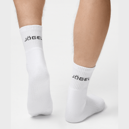 Носки средние JÖGEL ESSENTIAL Mid Cushioned Socks, белый