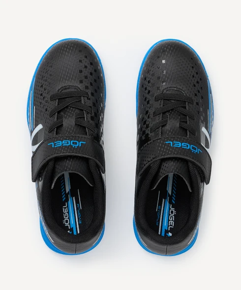 Бутсы зальные JOGEL Evofly IN Talant Black/blue, детский