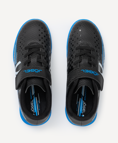 Бутсы зальные JOGEL Evofly IN Talant Black/blue, детский
