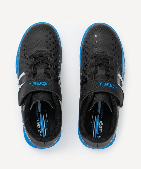 Бутсы зальные JOGEL Evofly IN Talant Black/blue, детский