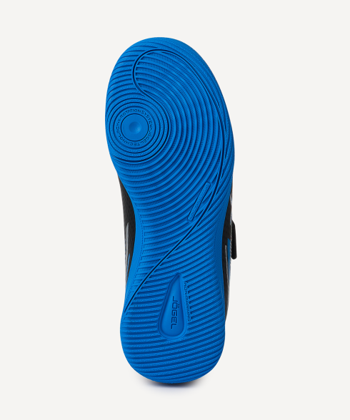 Бутсы зальные JOGEL Evofly IN Talant Black/blue, детский