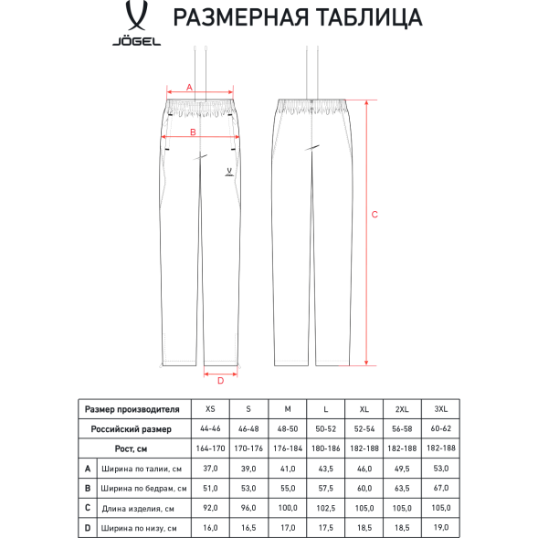 Брюки парадные JOGEL PREMIER PerFormDRY Woven Pants, темно-синий