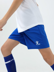 Детская футбольная форма KELME Short-Sleeved Football Suit (White/Blue)