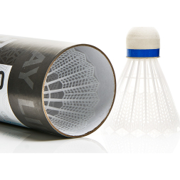 Воланы для бадминтона TORRES 80, BD23107, ПВХ, 6 шт