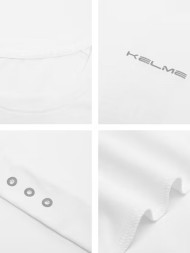 Детская футболка KELME Short Sleeve T-Shirt Kid White