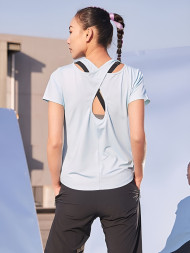 Женская футболка KELME Function Short T Light Blue