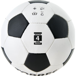 Мяч футб  TORRES Main Stream, F30184,р 4, 32 пан  ПУ, 4 под  слоя, руч  сшив , бело-черный