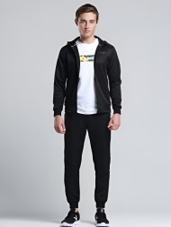 Олимпийка KELME Men's Hooded Knitted Jacket Suit Black