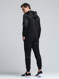 Олимпийка KELME Men's Hooded Knitted Jacket Suit Black