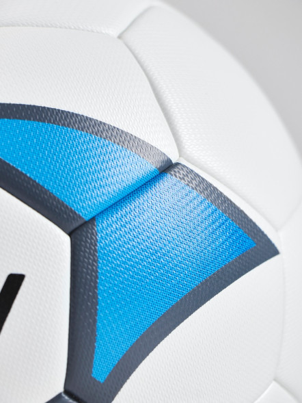 Футбольный мяч FN Football Ball (Термосклейка) (White/Light Blue)