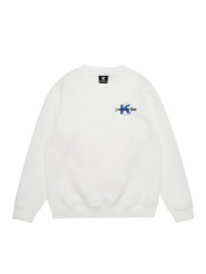 Свитшот KELME Knit Crew Neck Sweater White